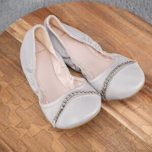 Cole Haan Women Shoe Gray Size 8B Ballet Flat Pre‎ Owned